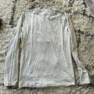 NWOT skins long sleeve Heather gray jersey top XXS